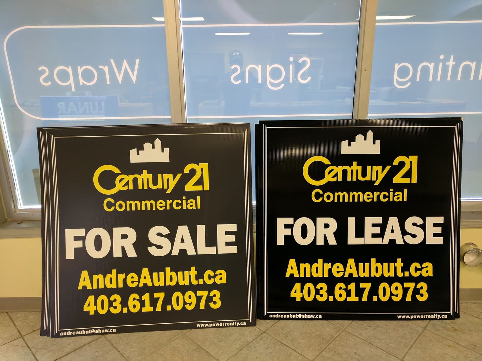 Portable Real Estate Signs Designed for Repeated Use